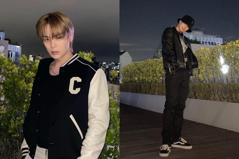 7 Inspirasi OOTD Leather ala Minhyuk MONSTA X, Edgy dan Trendi!