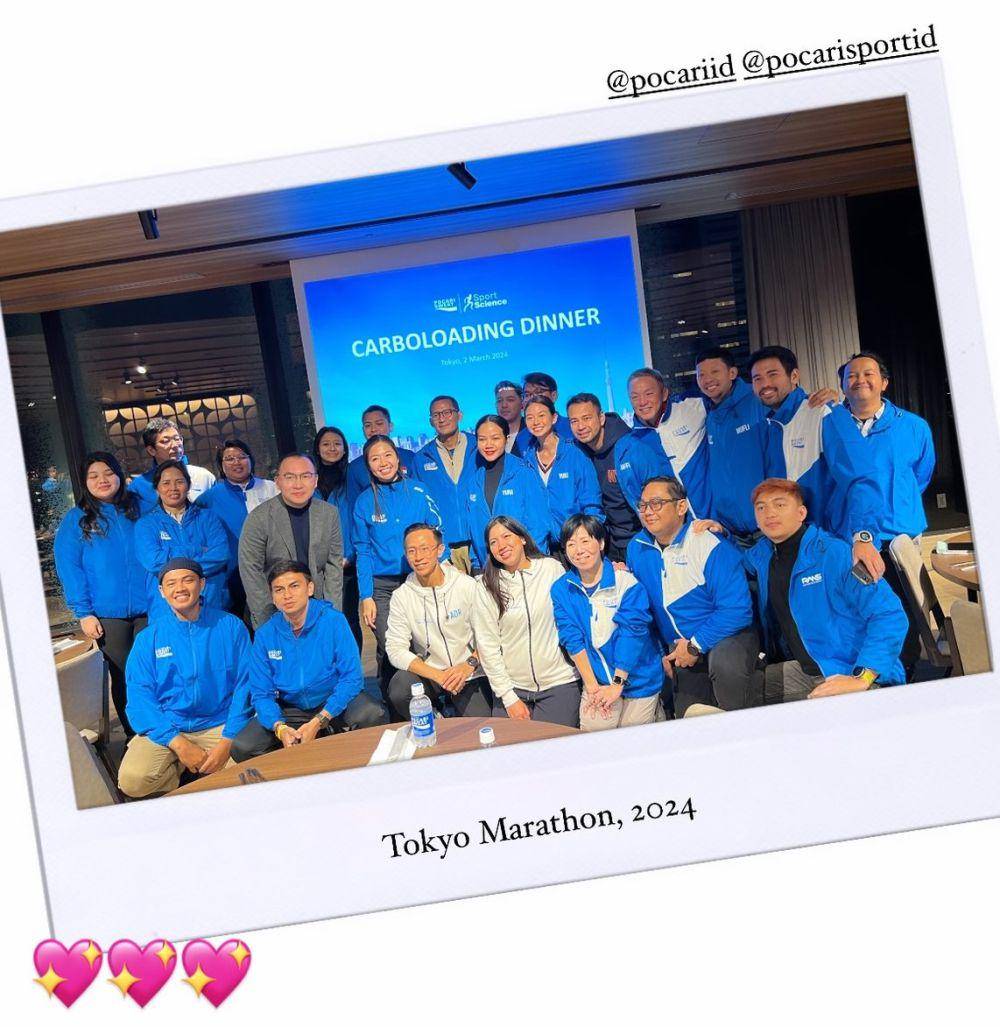 potret Sandiaga Uno ikut Tokyo Marathon 2024 (instagram.com/yukikt)