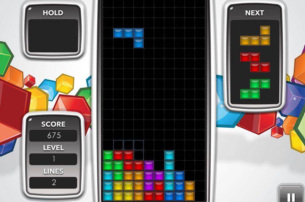 cuplikan game Tetris di browser (tetris.com/Tetris)