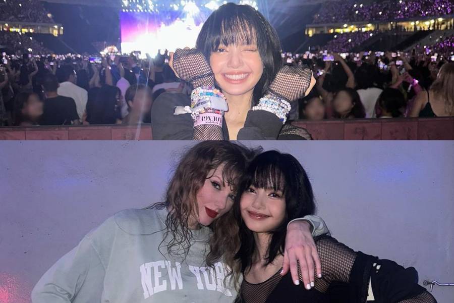 Lisa BLACKPINK di konser Taylor Swift (instagram.com/lalalisa_m)