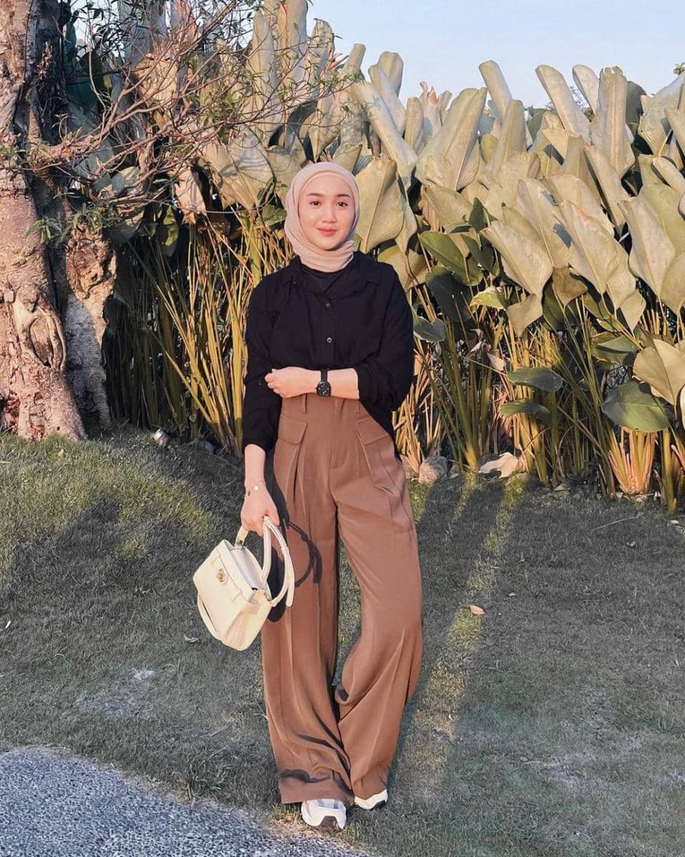 inspirasi OOTD ala Thafanya (instagram.com/thafanyads)