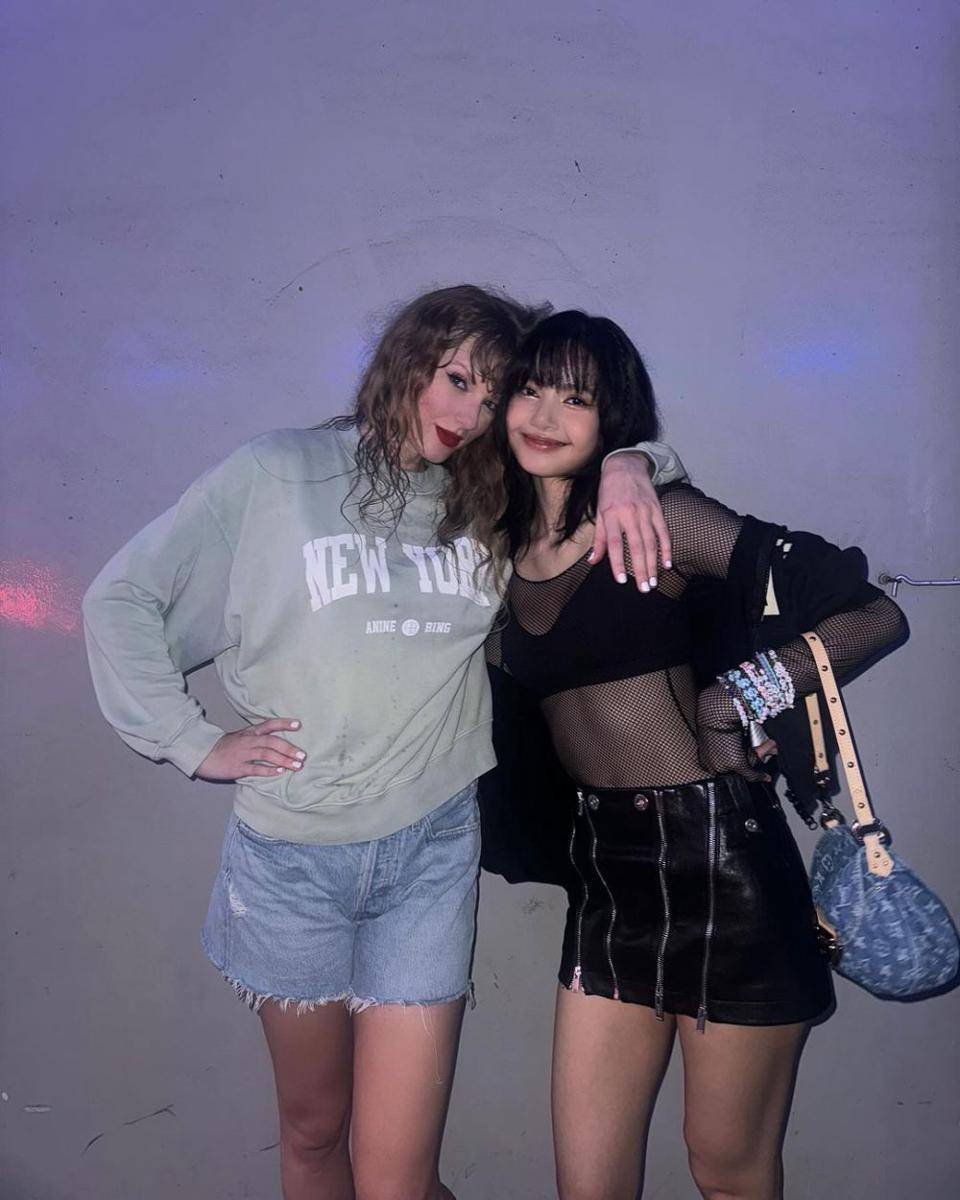 Lisa BLACKPINK di Konser Taylor Swift (instagram.com/lalalisa_m)