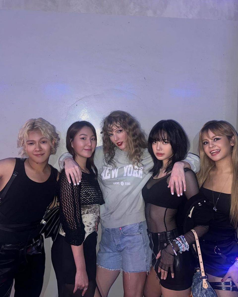 Lisa BLACKPINK di Konser Taylor Swift (instagram.com/lalalisa_m)
