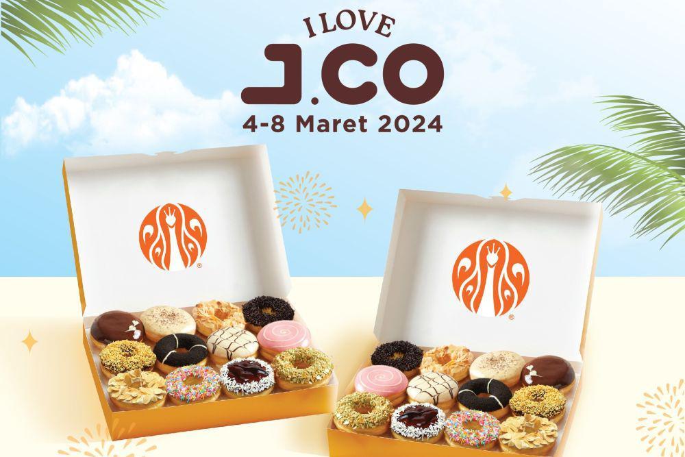 Promo J.CO 4-8 Maret 2024, 2 Lusin Donat Hanya Rp113 Ribu!