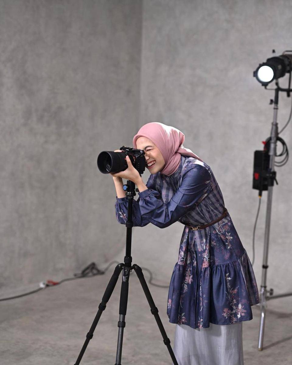 inspirasi OOTD lebaran ala Cut Syifa (instagram.com/cutsyifaa)