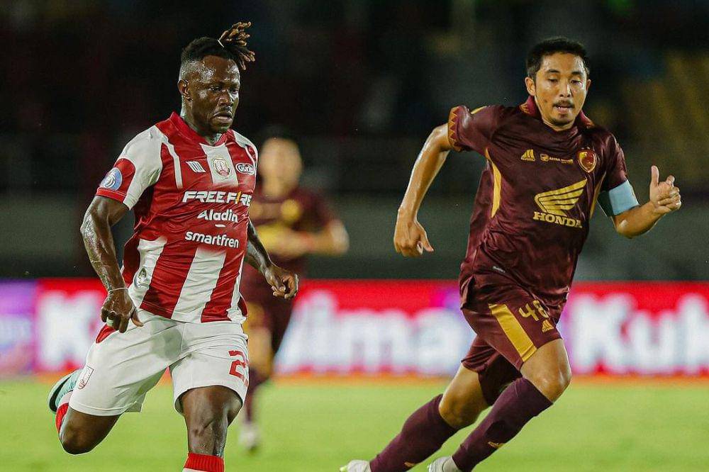 PSM Makassar dalam laga menghadapi Persis Solo pada pekan ke-27 Liga 1 2023/2024. (instagram.com/persisofficial)