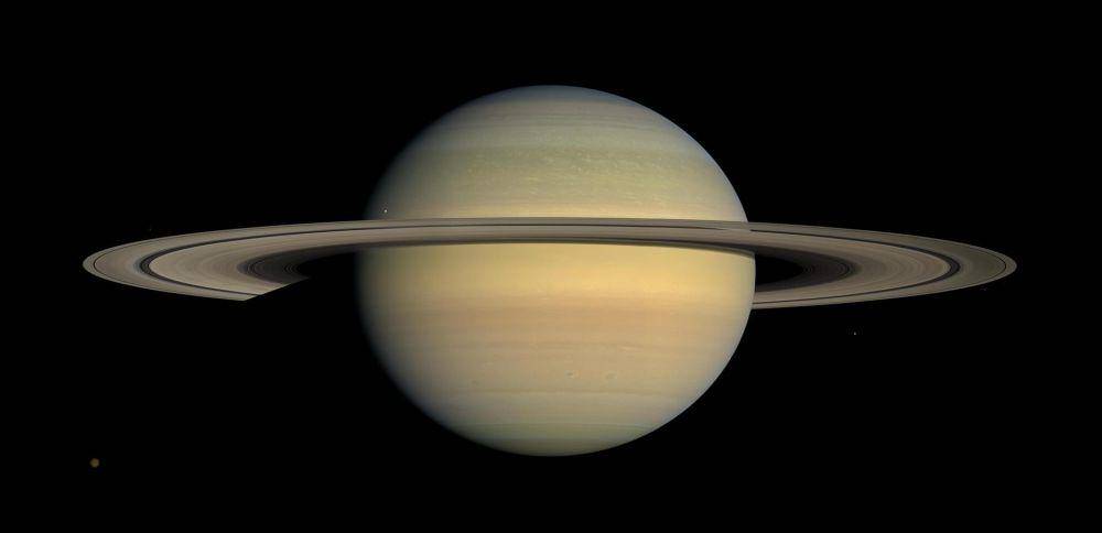 potret planet Saturnus (dok. NASA)