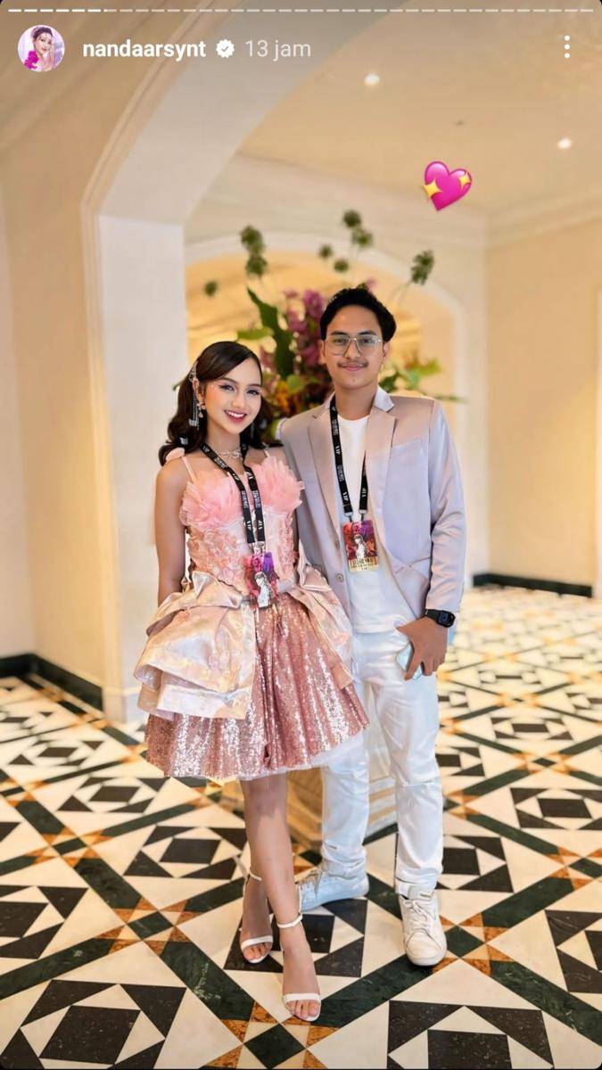 potret Nanda Arsyinta nonton konser Taylor Swift (instagram.com/nandaarsynt)