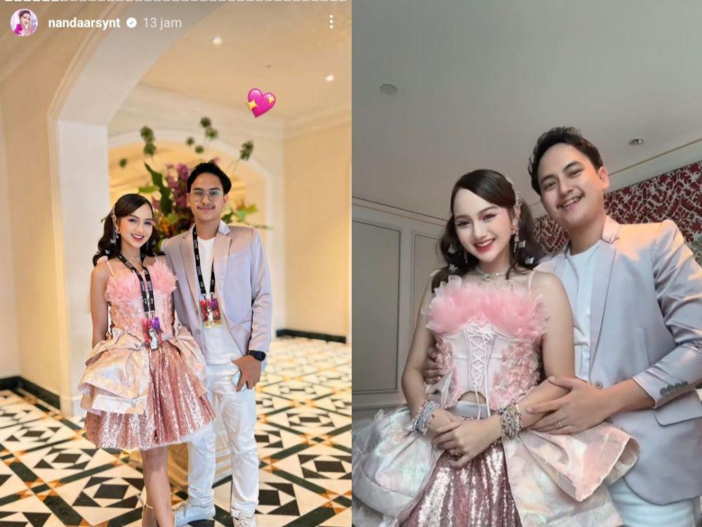 9 Potret Nanda Arsyinta dan Suami Nonton Taylor Swift, Cutie Couple