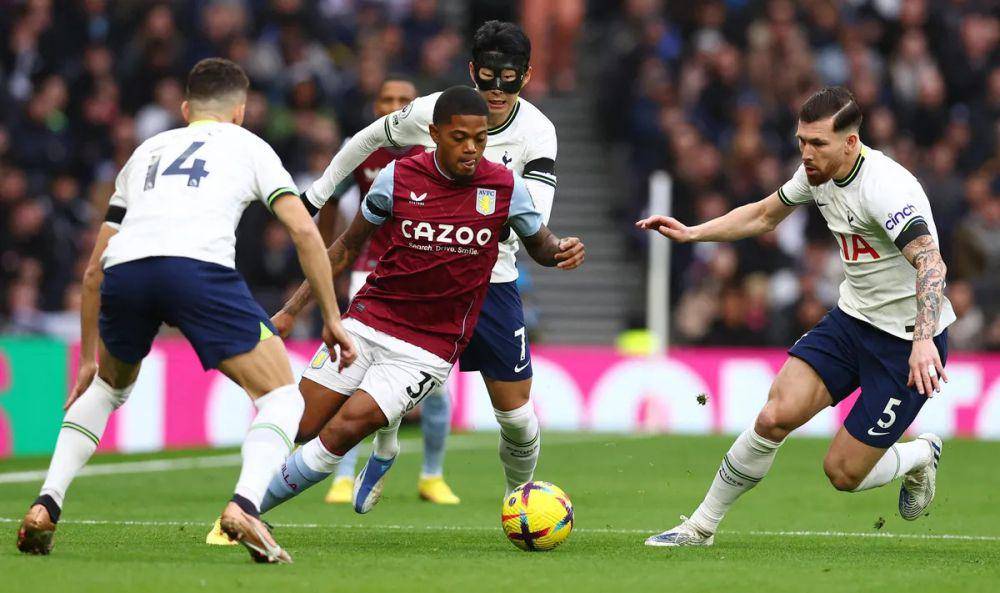 Tottenham Hotspur melawan Aston VIlla di Premier League 2022/2023. (premierleague.com)