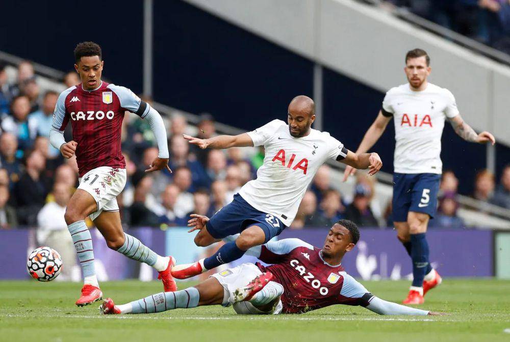 Tottenham Hotspur melawan Aston VIlla di Premier League 2021/2022. (premierleague.com)