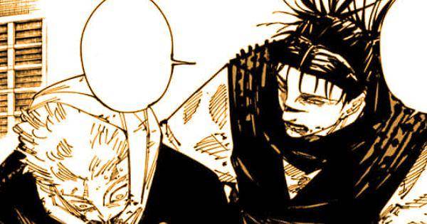 Choso memandu Yuji memakai teknik kutukan pembalik ( Dok. Shueisha / Jujutsu Kaisen )