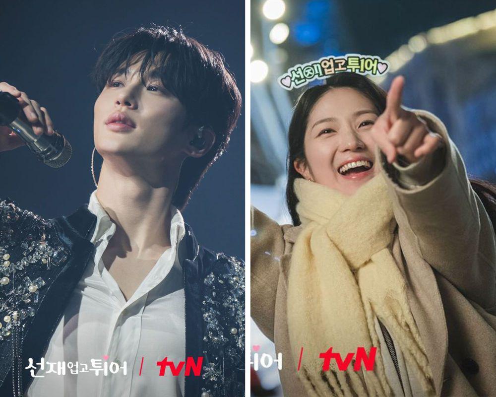9 Still Cuts Drakor Lovely Runner, Byun Woo Seok Jadi Idol KPop