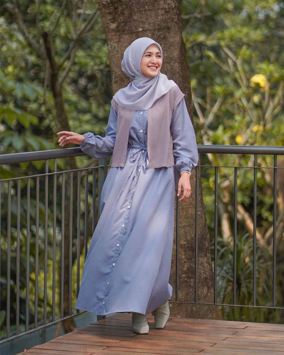 inspirasi OOTD lebaran ala Cut Syifa (instagram.com/cutsyifaa)