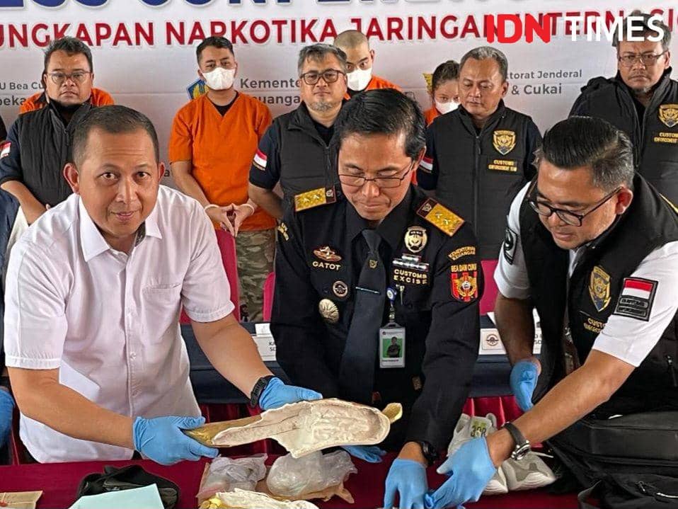 Bea Cukai Soetta Gagalkan Penyelundupan Narkoba Berbagai Modus
