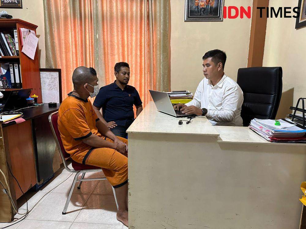 Tersangka pelecehan seksual di Kayong Utara, Kalbar. (IDN Times/Istimewa).