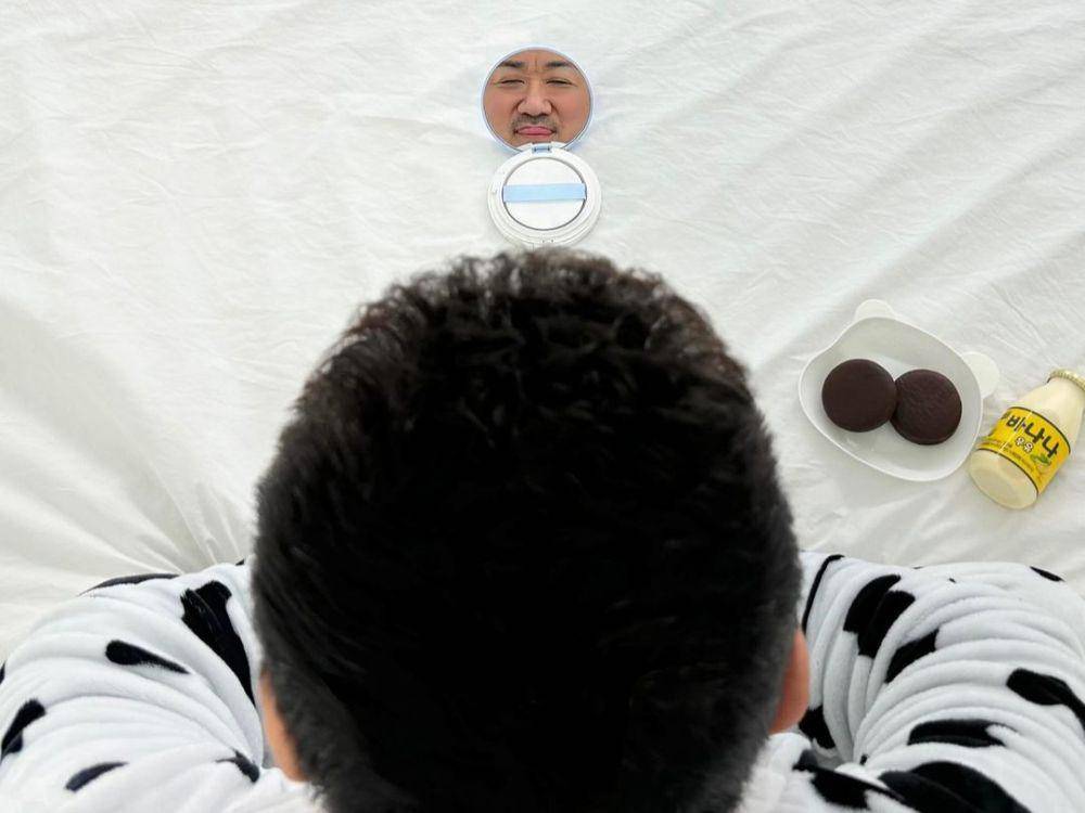 potret lucu Ma Dong Seok (instagram.com/donlee)