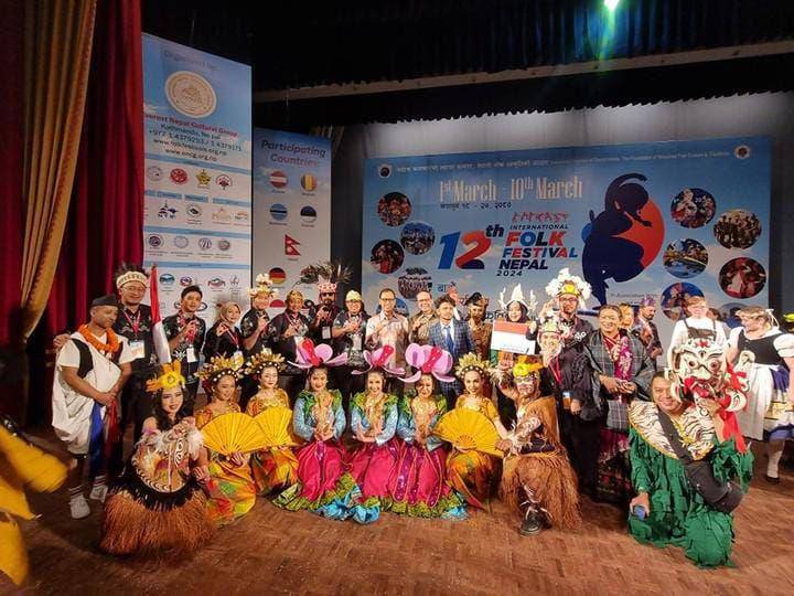 Penari dari Tangsel Tampil di International Folk Festival 2024