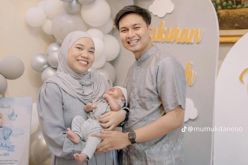 7 Momen Akikah Malik, Anak Pertama Mumuk Gomez dan Eno Retra