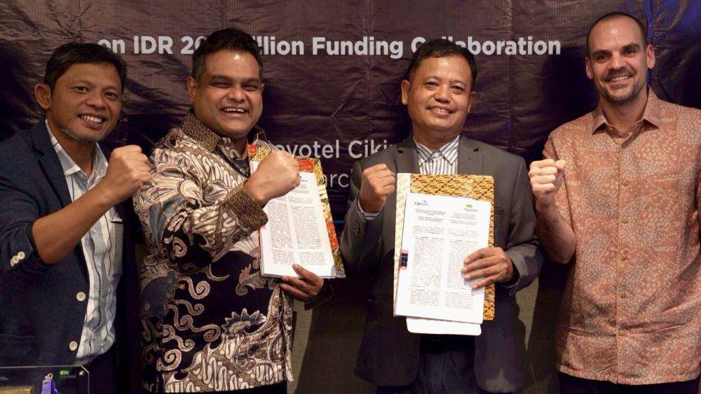 PT Pegadaian menjalin kerja sama dengan PT Fairbanc Technologies Indonesia. (Dok. Pegadaian)