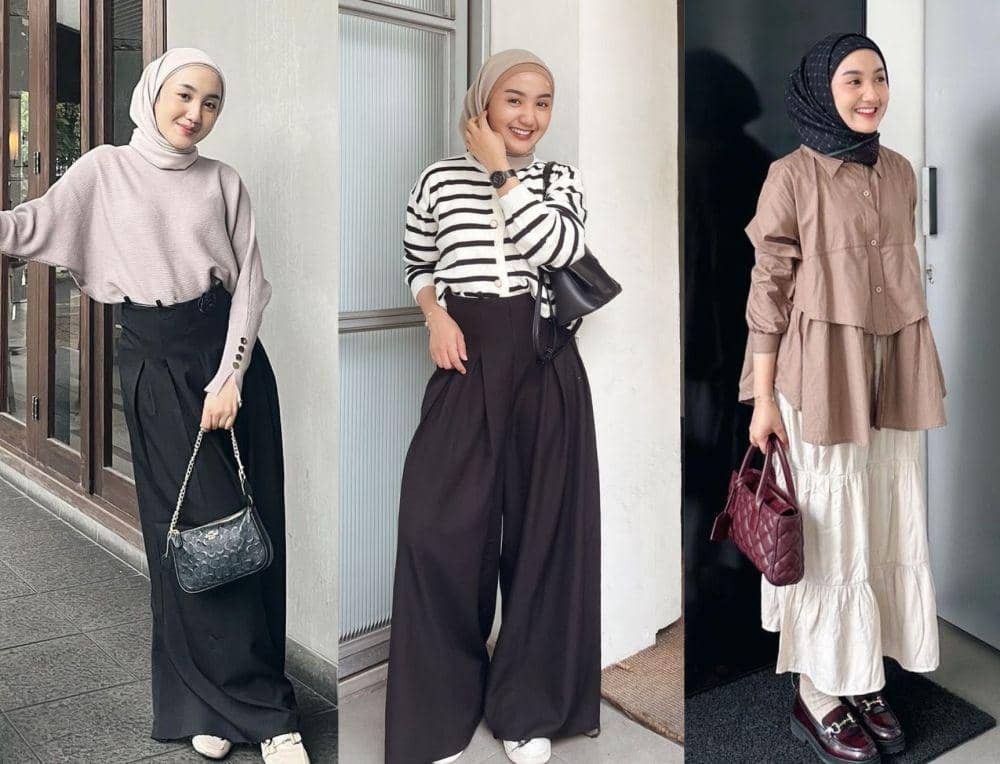 9 Ide Outfit Ngedate Tema Netral Undertown ala Selebgram Thafanya