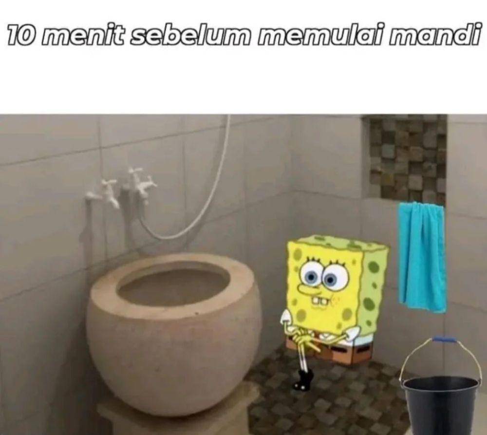 meme lama di kamar mandi (instagram.com/komersial.beract)
