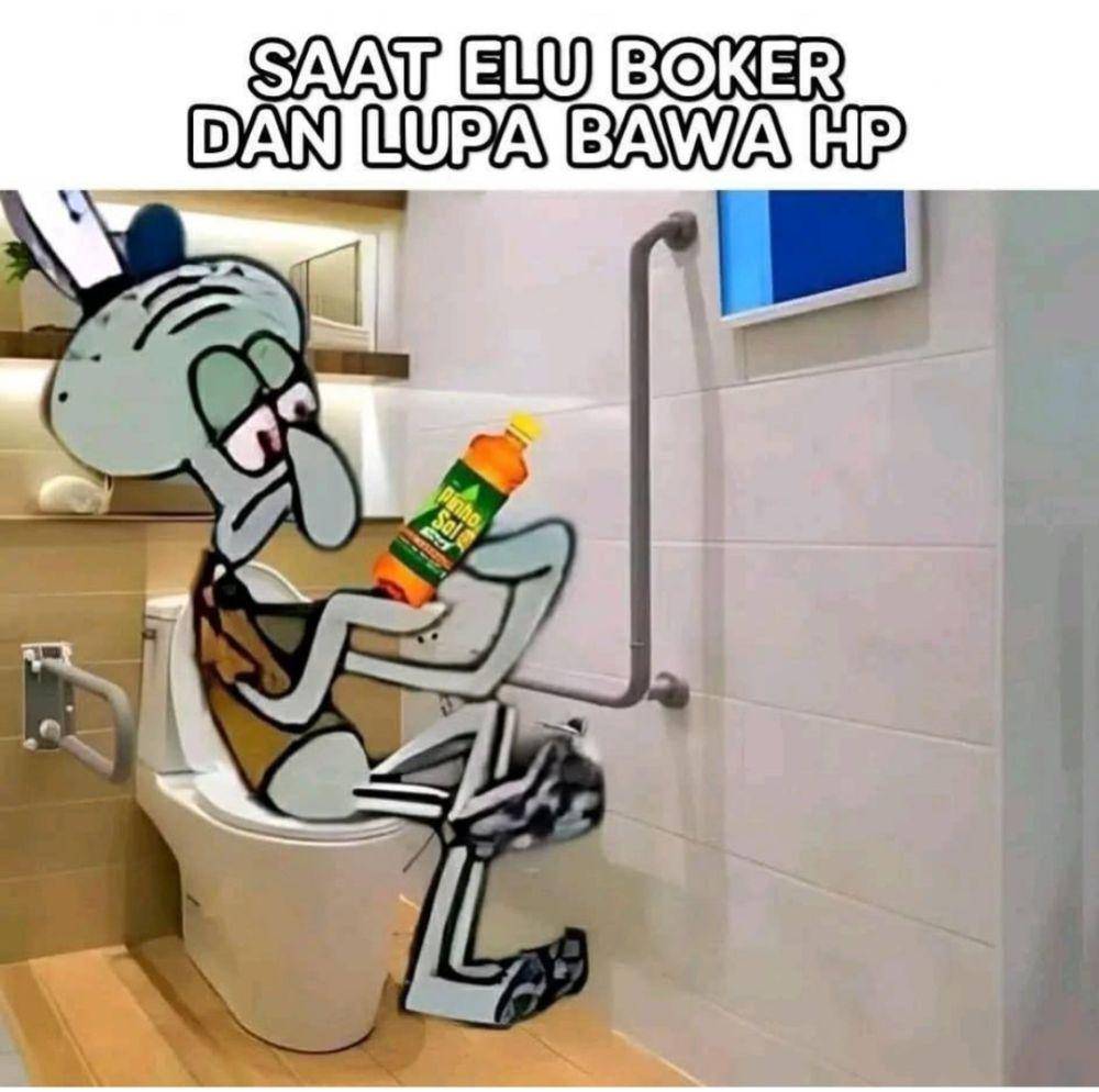 meme lama di kamar mandi (instagram.com/rumah_shitmeme.id)