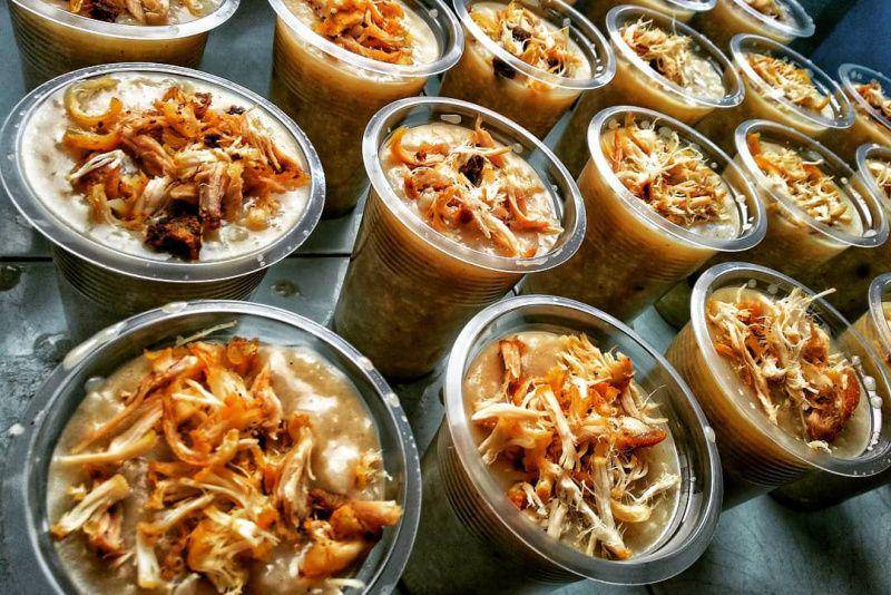 gambar bubur kanji rumbi (instagram.com/sukmadewiofficial)