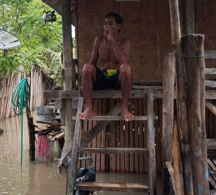Kondisi banjir saat rendam permukiman warga setempat (Dok/Istimewa)