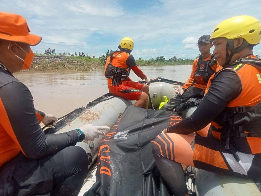 3 Hari Pencarian, Pemuda Terseret Arus Sungai di Lamsel Meninggal
