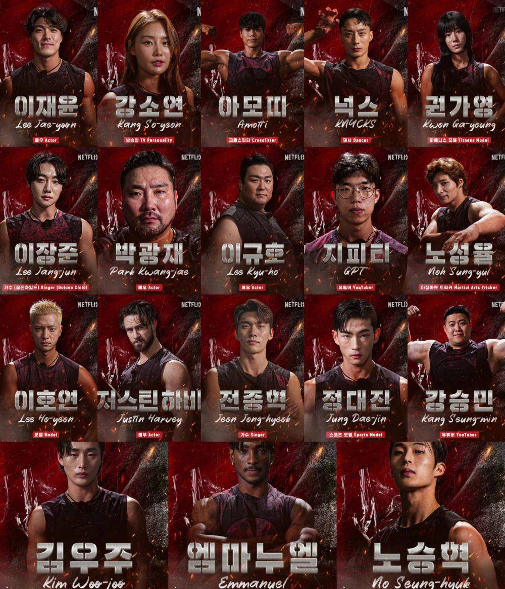 Poster peserta Physical: 100 season 2 (Instagram.com/netflixkcontent)