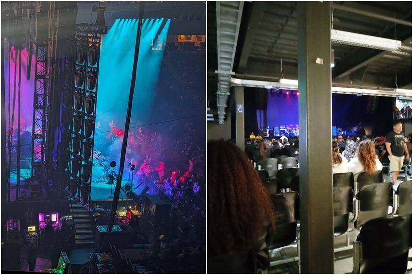 kolase momen apes tempat duduk jelek saat konser (reddit.com/user/SmexyPanda14 | reddit.com/user/D_jake_b)