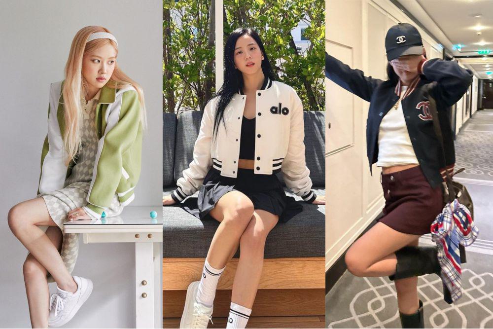 8 Ide Mix and Match Varsity Jacket ala Member BLACKPINK, Modis Abis!