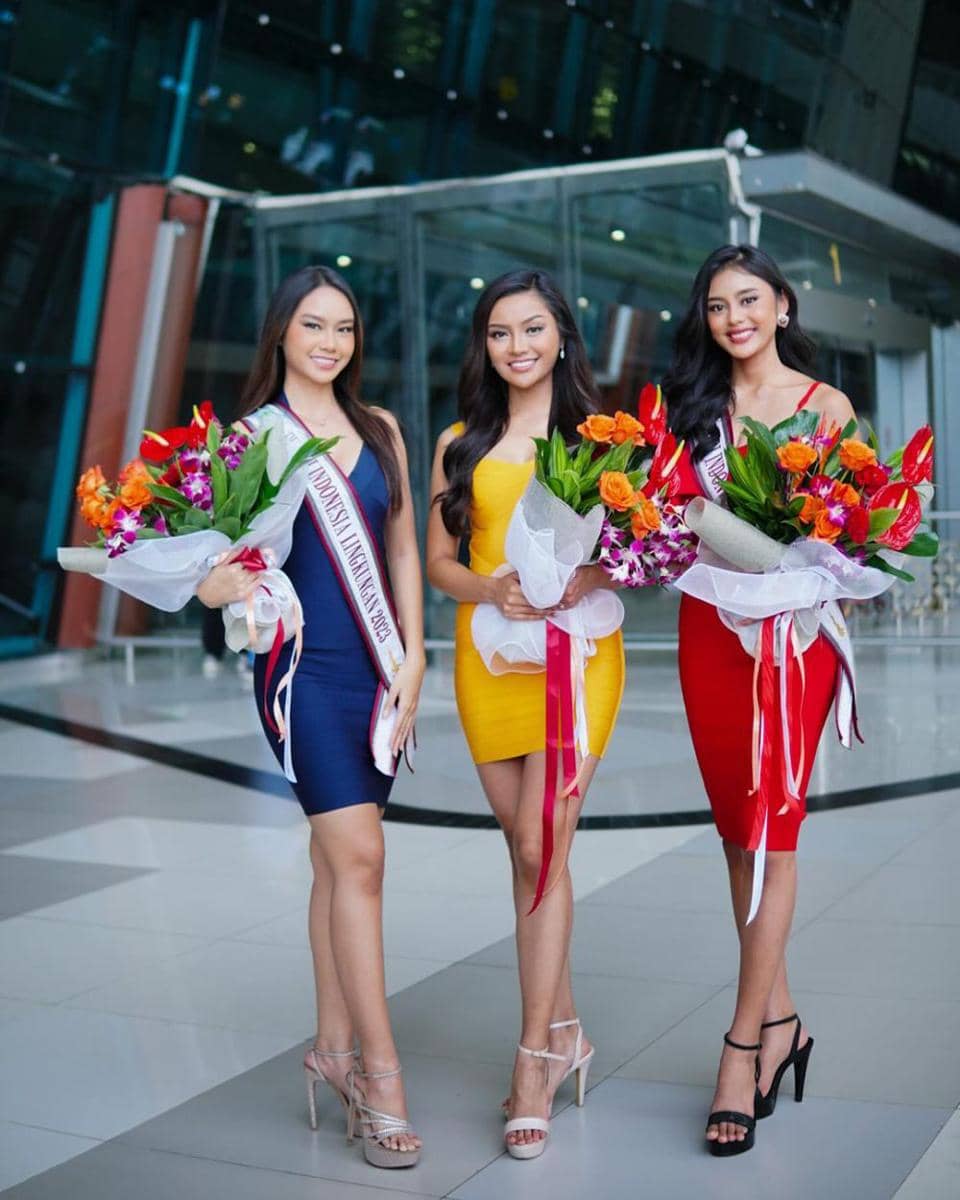 Potret Ratu Dunia Tiba di Bandara Soetta untuk Puteri Indonesia 2024 (Instagram.com/officialputeriindonesia)