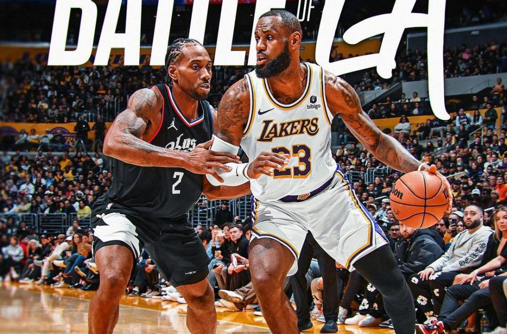 Hasil 4 Derbi Los Angeles di NBA 2023/2024