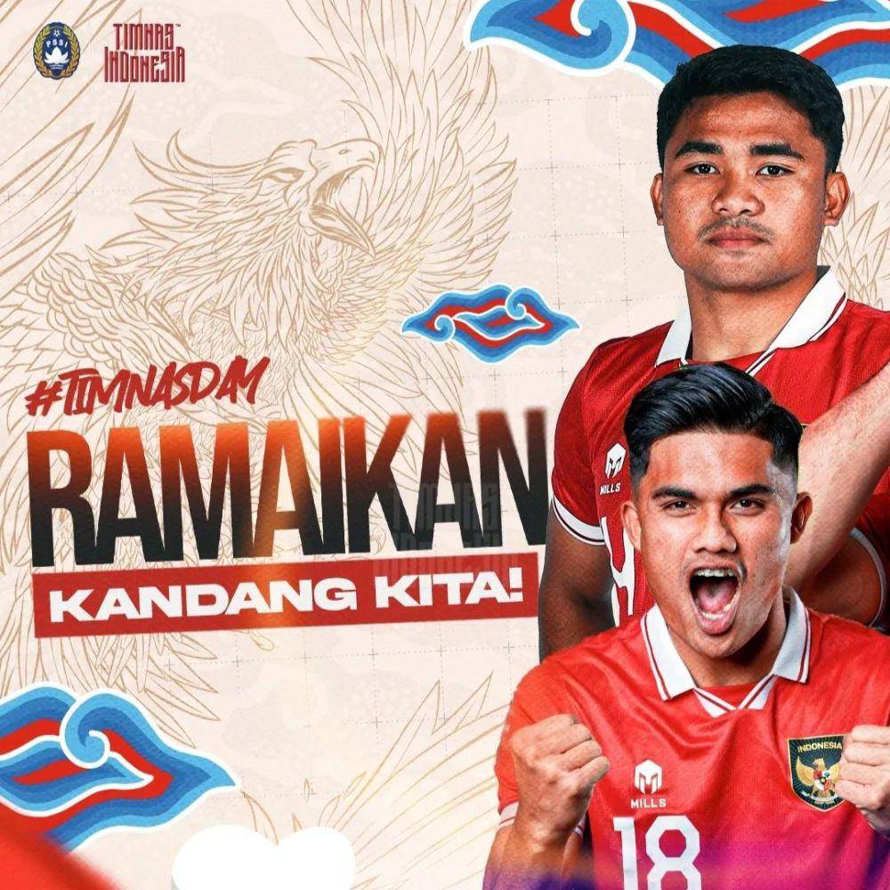 Pertandingan Indonesia vs Vietnam di leg 1 Kualifikasi Piala Dunia 2026 pada Kamis, 21 Maret 2024 (instagram.com/pssi)