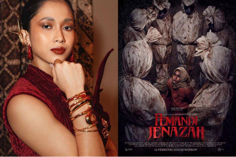 Film terlaris Aghniny Haque (dok. VMS Studio / Pemandi Jenazah | instagram.com/aghninyhaque)