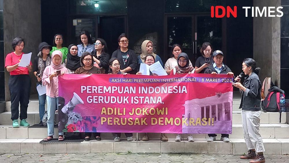 Aliansi Perempuan Indonesia Tuntut Penegakan Demokrasi dan Supremasi