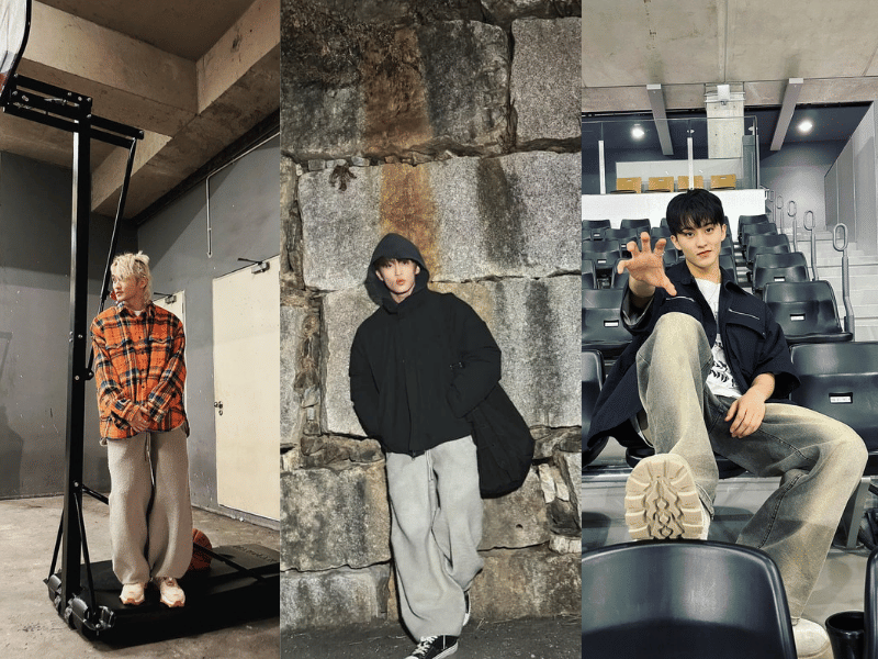 9 Inspirasi Outfit Celana Oversized ala Mark NCT, Modis Kekinian Abis!