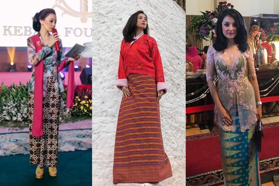 8 OOTD Etnik ala Putri Patricia, Mantan Lawan Main Didi Riyadi