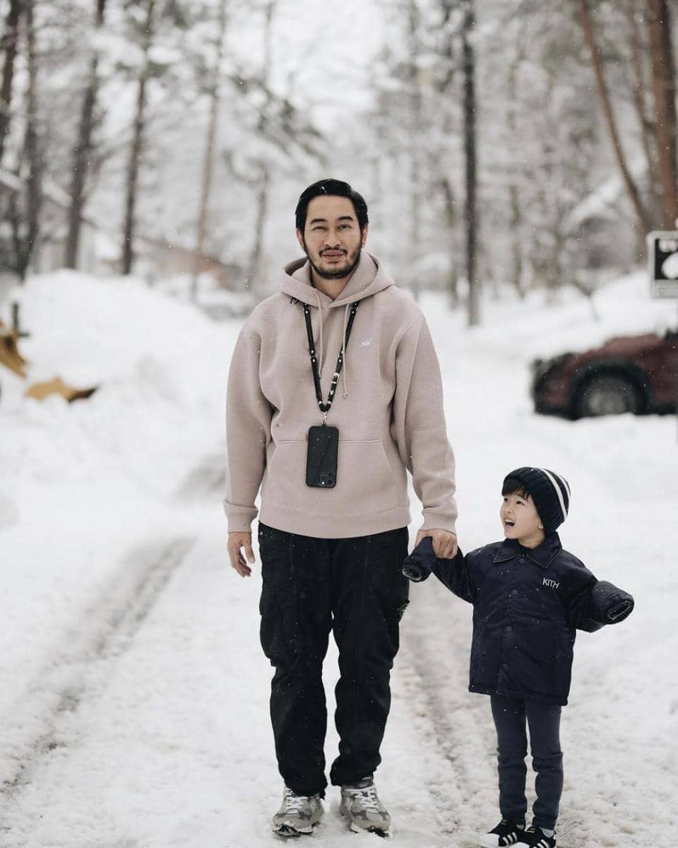 potret Ritchie Ismail dan sang putra (instagram.com/ritchieismail)