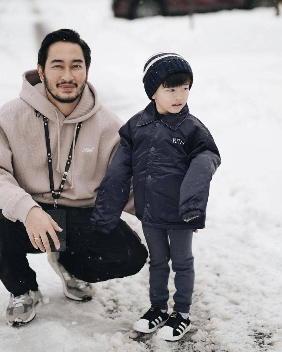 potret Ritchie Ismail dan sang putra (instagram.com/ritchieismail)