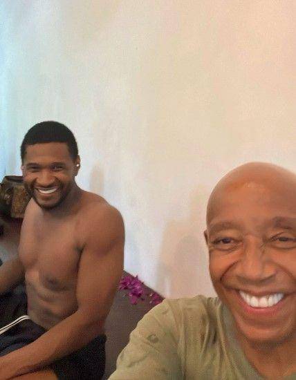 potret Usher di Bali (instagram.com/unclerush)