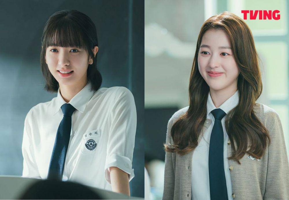 Bona dan Jang Da A di drama Pyramid Game (instagram.com/tving.official)