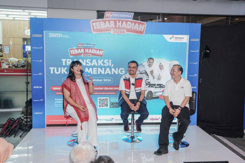 Pertamina Patra Niaga kembali menghadirkan program promo terbesar, yakni MyPertamina Tebar Hadiah 2024. (Dok. Pertamina)