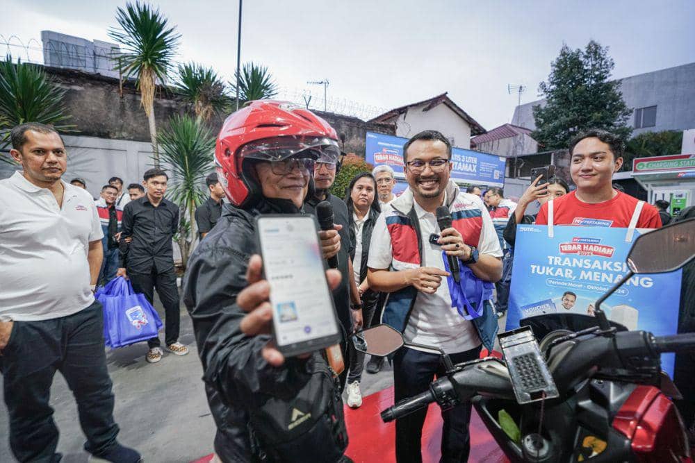 Pertamina Patra Niaga kembali menghadirkan program promo terbesar, yakni MyPertamina Tebar Hadiah 2024. (Dok. Pertamina)