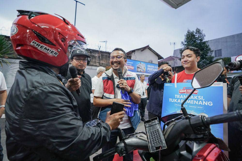 Pertamina Patra Niaga kembali menghadirkan program promo terbesar, yakni MyPertamina Tebar Hadiah 2024. (Dok. Pertamina)