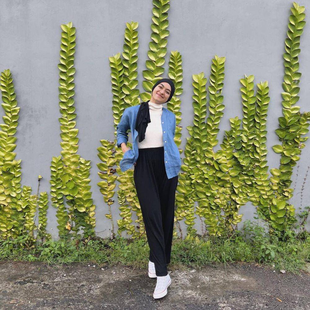 ide OOTD Ramadan di rumah (instagram.com/ayudiac)