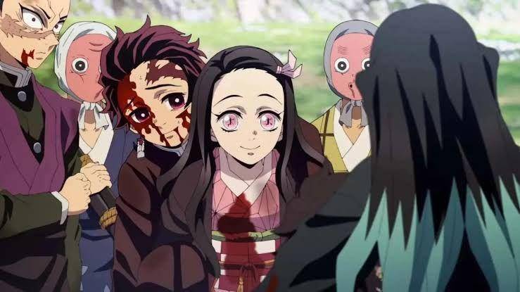 Cuplikan Anime Demon Slayer (dok. ufotable/Kimetsu no Yaiba: Katanakaji no Sato-hen)