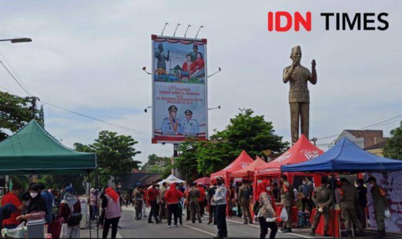 Taman UMKM Bung Karno Bandar Lampung. (IDN Times/Uni Lubis)